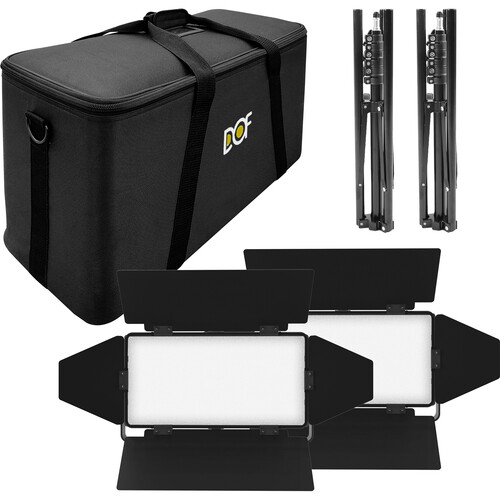 DOFTec 640C Multicolor RGBWW Soft LED Two-Light Kit