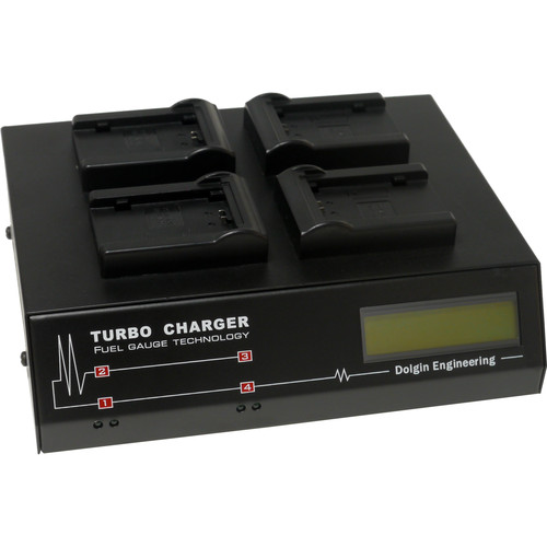 Dolgin Engineering TC400 Four Position Battery Charger for Sony NP-FZ100 Batteries