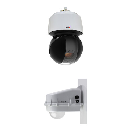 Dotworkz D2 Base Model Enclosure (Clear Lens) with Axis Communications Q6135-LE 1080p PTZ Network Camera (60 Hz)