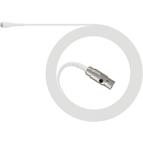 DPA Microphones 4061 CORE+ Low-Sensitivity Omni Lavalier Microphone with TA4F Adapter for Shure Transmitters (White)