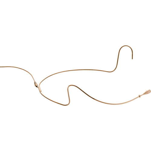 DPA Microphones 4065 Omnidirectional Right-Ear Mounted Headset Microphone with a Hardwired 3.5mm Locking Mini-Jack Connector for Sennheiser Wireless Systems (Beige)