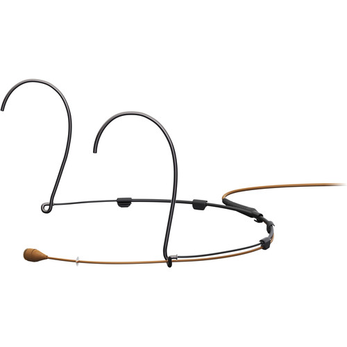 DPA Microphones 4066 CORE+ Omnidirectional Headset Microphone with MicroLock Connector (Small Brown)
