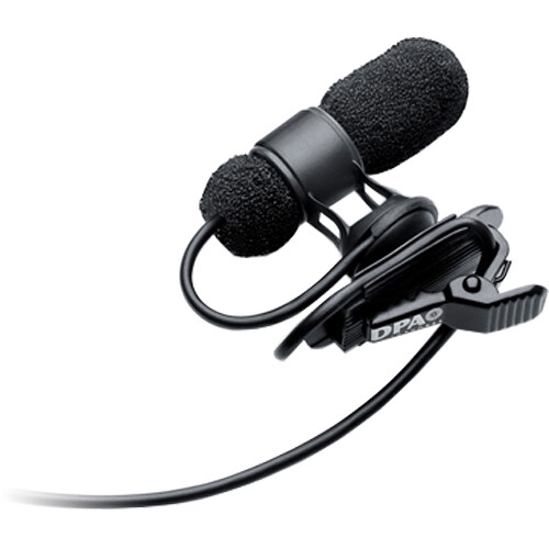 DPA Microphones 4080 CORE+ Cardioid Lavalier Microphone with TA4F Connector (Black)