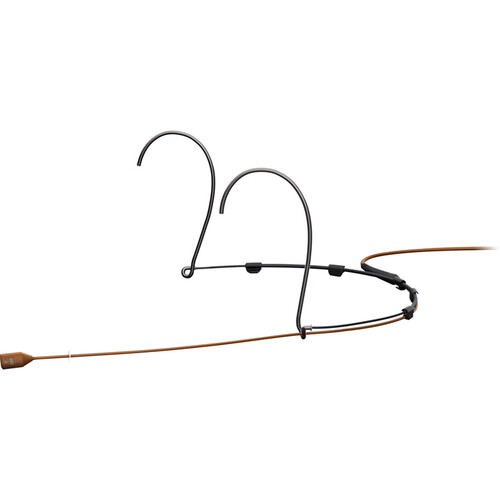 DPA Microphones 4088 CORE+ Cardioid Headset Microphone with TA4F Adapter (Small Brown)