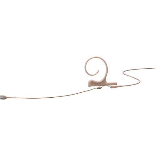 DPA Microphones Core 4166 Slim Omni Flex Earset Mic 110mm Boom with MicroDot (Beige)