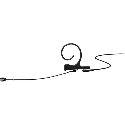 DPA Microphones 4166 CORE+ Slim Omnidirectional Flex Headset Microphone with 90mm Boom and MicroLock Connector (Black)