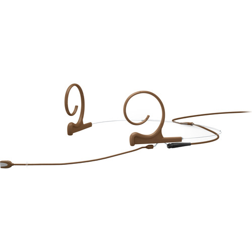 DPA Microphones d:fine Core 4188 Slim Directional Flex Headset Mic with 100mm Boom and MicroDot Connector (Brown)