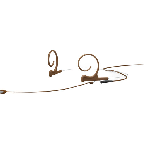 DPA Microphones d:fine Core 4188 Slim Directional Flex Headset Mic with 120mm Boom and TA4F Connector (Brown)