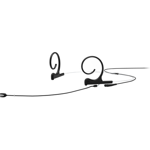 DPA Microphones 4188 CORE+ Cardioid Flex Headset Microphone with 120mm Boom and TA4F Adapter (Black)