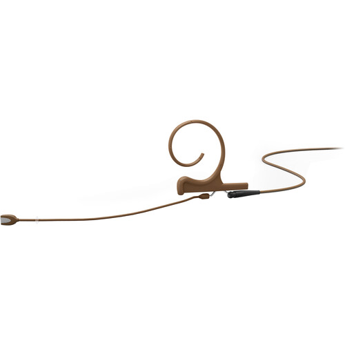 DPA Microphones 4188 CORE+ Cardioid Flex Earset Microphone with 100mm Boom and MicroLock Connector (Brown)