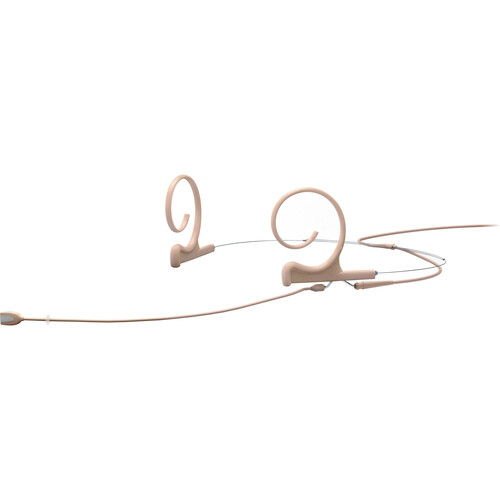 DPA Microphones 4188 CORE+ Cardioid Flex Headset Microphone with 120mm Boom and TA4F Adapter (Beige)