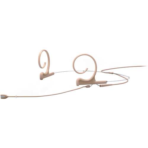 DPA Microphones 4188 CORE+ Cardioid Flex Headset Microphone with 100mm Boom and Locking 3.5mm Adapter (Beige)