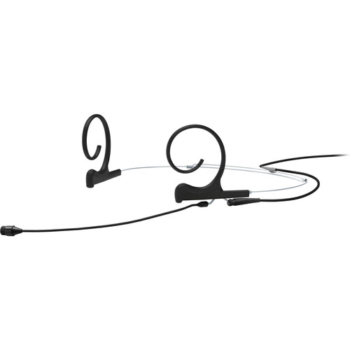 DPA Microphones 4266 CORE+ Omnidirectional Flex Headset Microphone with 90mm Boom and TA4F Adapter (Black)