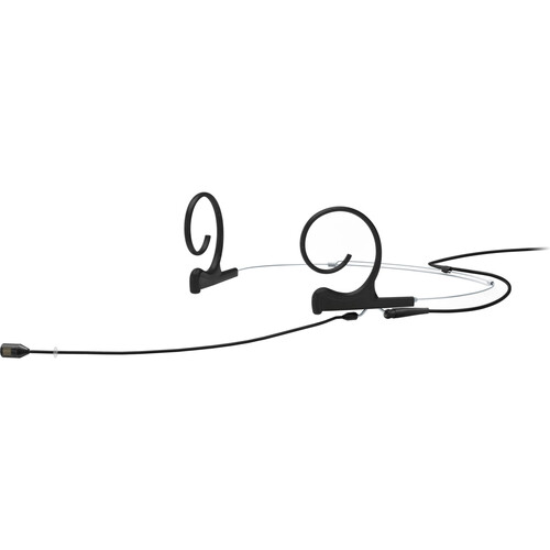 DPA Microphones 4288 CORE+ Cardioid Flex Headset Microphone with 120mm Boom and Locking 3.5mm Adapter (Black)