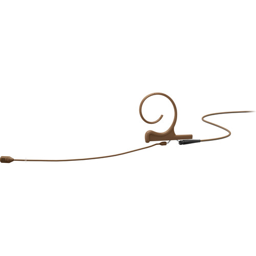 DPA Microphones 4288 CORE+ Cardioid Flex Earset Microphone with 120mm Boom and MicroLock Connector (Brown)