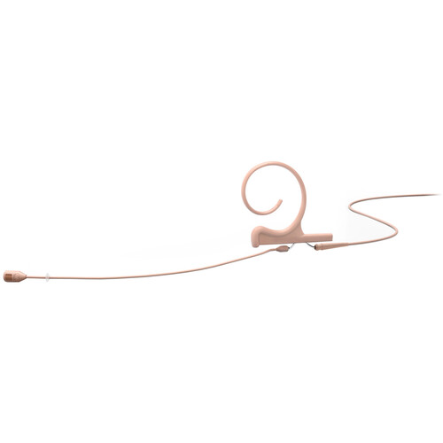DPA Microphones 4288 CORE+ Cardioid Flex Earset Microphone with 120mm Boom and Locking 3.5mm Adapter (Beige)
