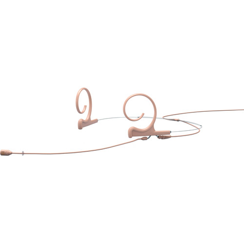 DPA Microphones 4288 CORE+ Cardioid Flex Headset Microphone with 120mm Boom and MicroLock Connector (Beige)