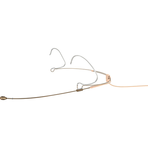 DPA Microphones 4466 CORE Omnidirectional Headset Microphone with Locking 3.5mm Sennheiser Adapter (Beige)