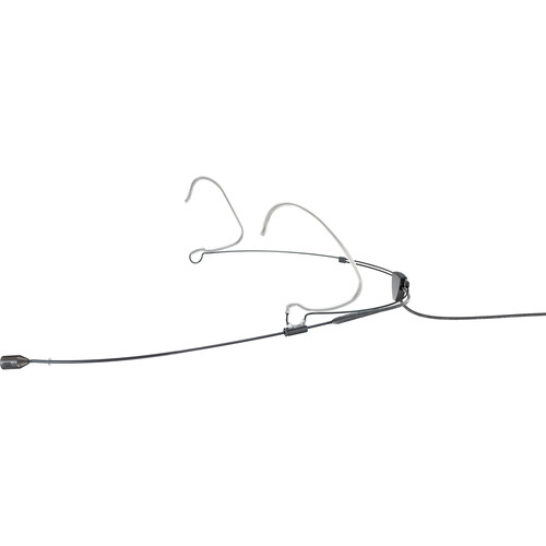 DPA Microphones 4488 CORE Cardioid Headset Microphone with 3-Pin LEMO Adapter for Lectrosonics SSM & Sennheiser SK Transmitters (Black)