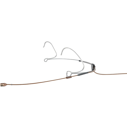 DPA Microphones 4488 CORE+ Cardioid Headset Microphone with LEMO 3-Pin Adapter (Brown)