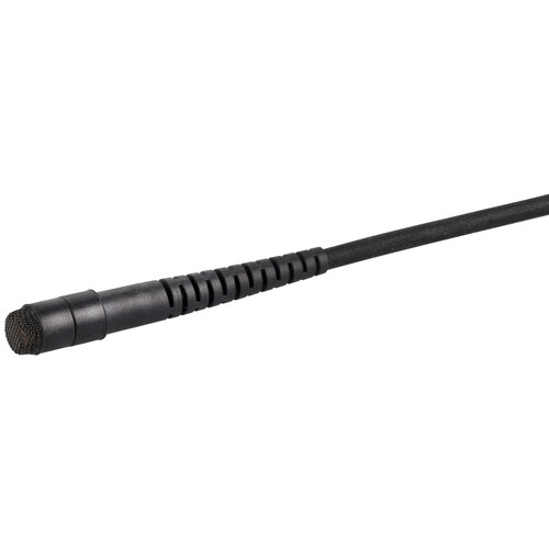 DPA Microphones 4660 CORE+ Heavy-Duty Normal-Sensitivity Omni Lavalier Microphone with 3-Pin LEMO Adapter (Black)