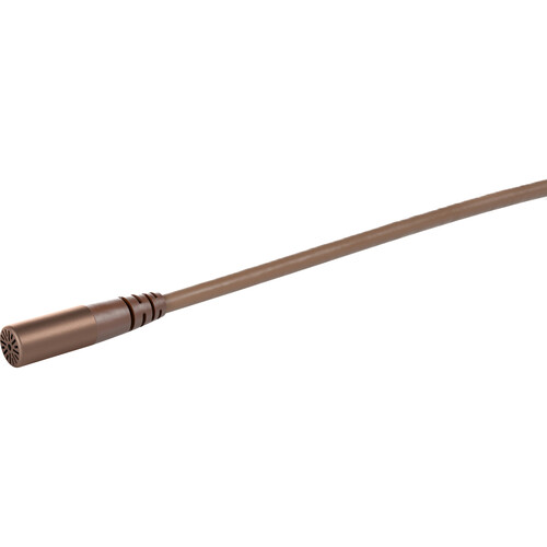 DPA Microphones 6061 CORE Subminiature Low-Sensitivity Omni Lavalier Microphone with Unterminated Pigtail Leads (Brown)