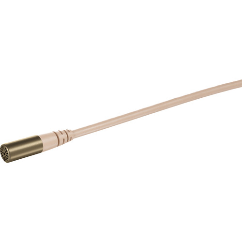 DPA Microphones 6061 CORE Subminiature Low-Sensitivity Omni Lavalier Microphone with Locking 3.5mm Sennheiser Adapter (Beige)
