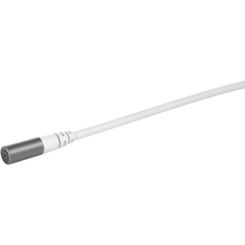 DPA Microphones 6061 CORE Subminiature Low-Sensitivity Omni Lavalier Microphone with Unterminated Pigtail Leads (White)