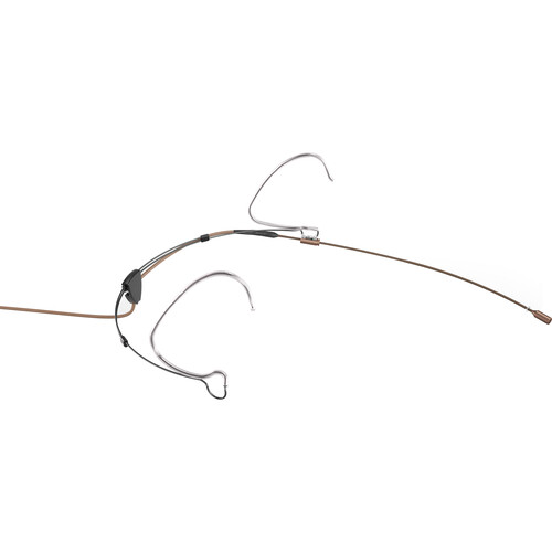DPA Microphones 6066 CORE Subminiature Omnidirectional Headset Microphone with MicroLock (Brown)