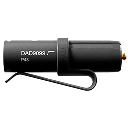 DPA Microphones DAD9099 MicroLock to 3-Pin XLR Adapter with Low-Cut Filter and Belt Clip