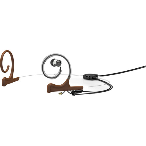 DPA Microphones d:fine Dual-Ear Headset Mount with Single In-Ear Monitor and Monitor Cable (Brown)