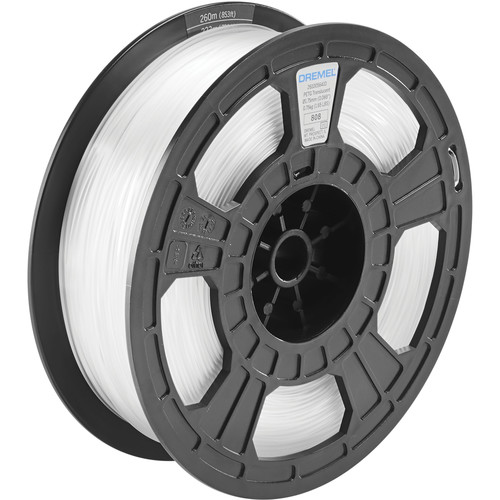 Dremel 3D 1.75mm PETG Filament (075 kg Translucent)