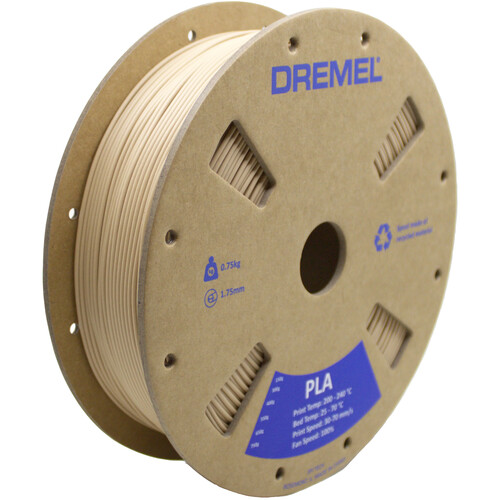 Dremel 3D 1.75mm PLA Filament (0.75kg Matte Beige)