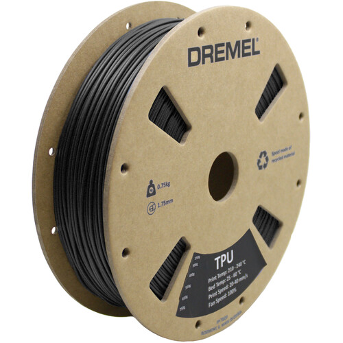 Dremel 3D 1.75mm TPU Filament (0.75kg Black)