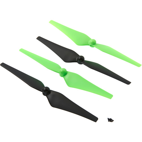 DROMIDA Prop Set for Ominous FPV Quadcopter (4-Pack Green/Black)