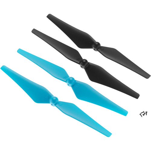 DROMIDA Propellers for Vista UAV Quadcopter (4-Pack Blue/Black)