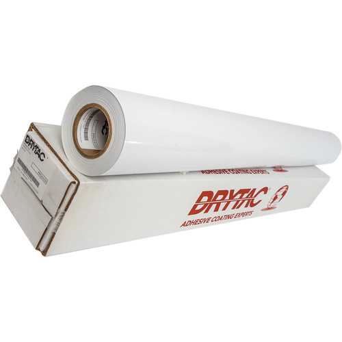 Drytac 3.2mil Polar Polymeric Permanent-Adhesive Vinyl (Gloss Finish 54