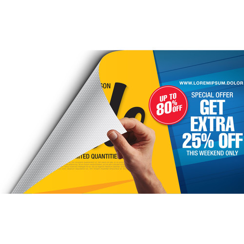Drytac 4mil SpotOn Printable Monomeric PVC Film with Clear Gloss Finish (54