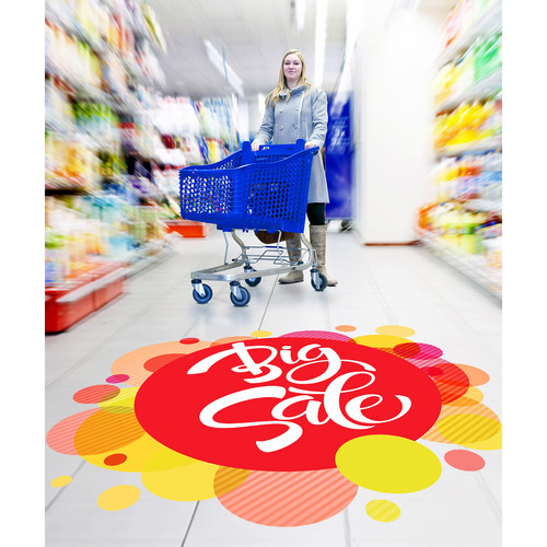 Drytac SpotOn Floor 200 Adhesive PVC Film (54