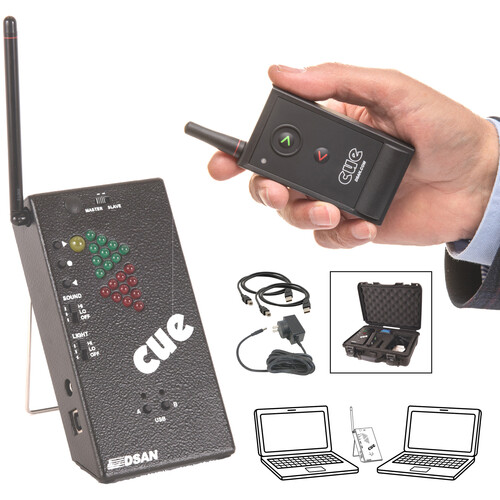 Dsan PerfectCue Mini System with Compact Cue Light and PC-AS2 Wireless Transmitter