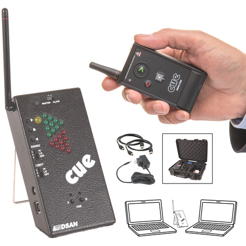 Dsan PerfectCue Mini System with Compact Cue Light and PC-AS3 Wireless Transmitter