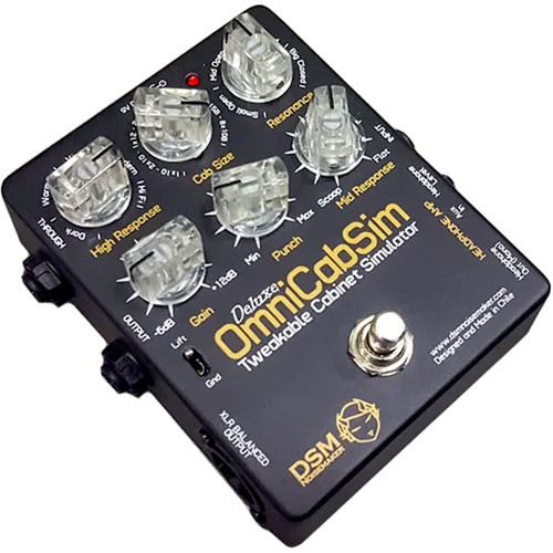 Bass cab simulator pedal Clearance
