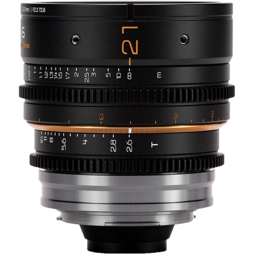 Dulens APO Mini Prime 21mm T2.6 Lens (Canon EF Black)