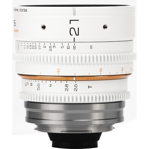 Dulens APO Mini Prime 21mm T2.6 Lens (ARRI PL White)