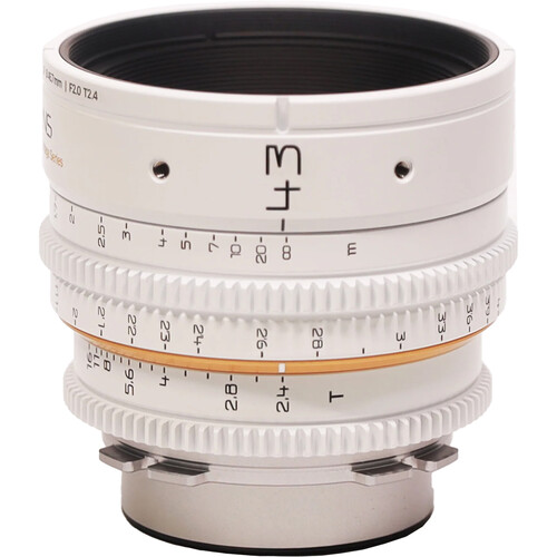 Dulens APO Mini Prime 43mm T2.4 Lens (Canon EF White)