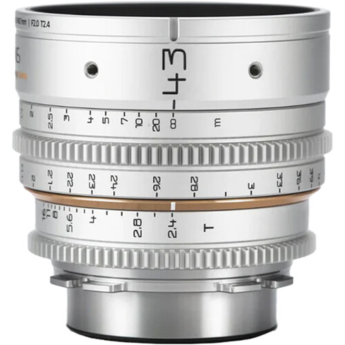Dulens APO Mini Prime 43mm T2.4 Lens (ARRI PL White)