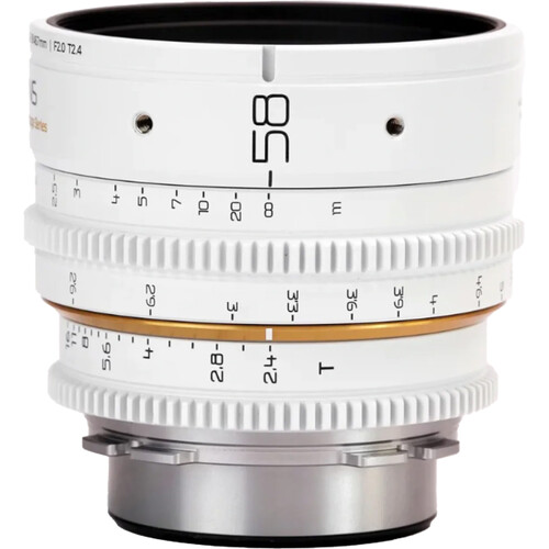 Dulens APO Mini Prime 58mm T2.4 Lens (ARRI PL White)