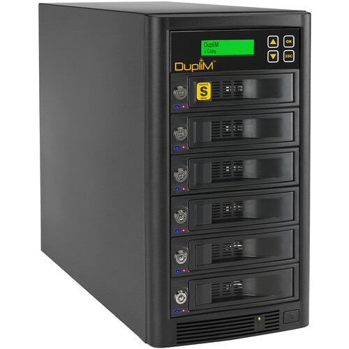 DupliM 1:5 SSD/HDD Duplicator High-Speed SATA and Hard Disk Drive Sanitizer