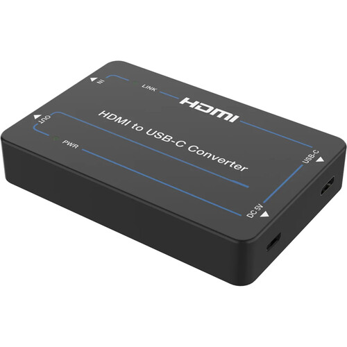 DVDO 4K HDMI to USB-C Converter with HDMI Loop Out