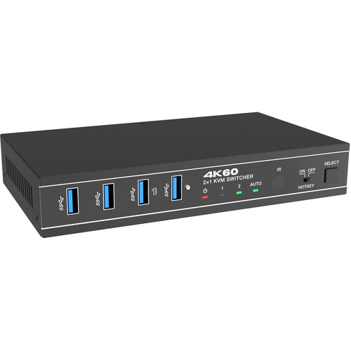 DVDO 4K 2x1 Presentation Switcher with USB-C & HDMI Inputs
